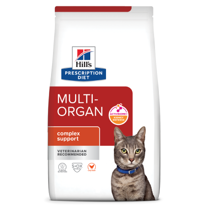 Hill's PD cat food to support multi-organ issues
