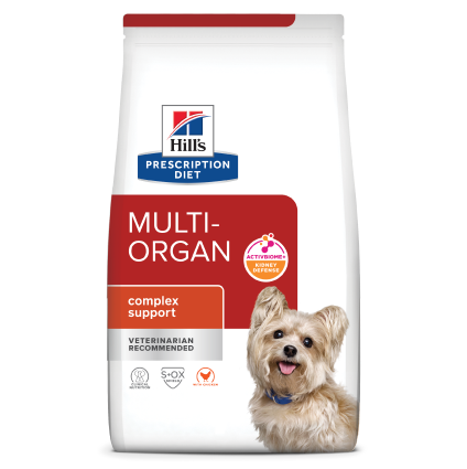 Hill's PD dog food to support multi-organ issues